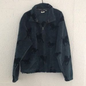 Vintage Horse Fleece Jacket